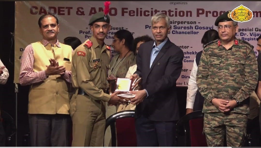 Aniket Lakhe’s Felicitation