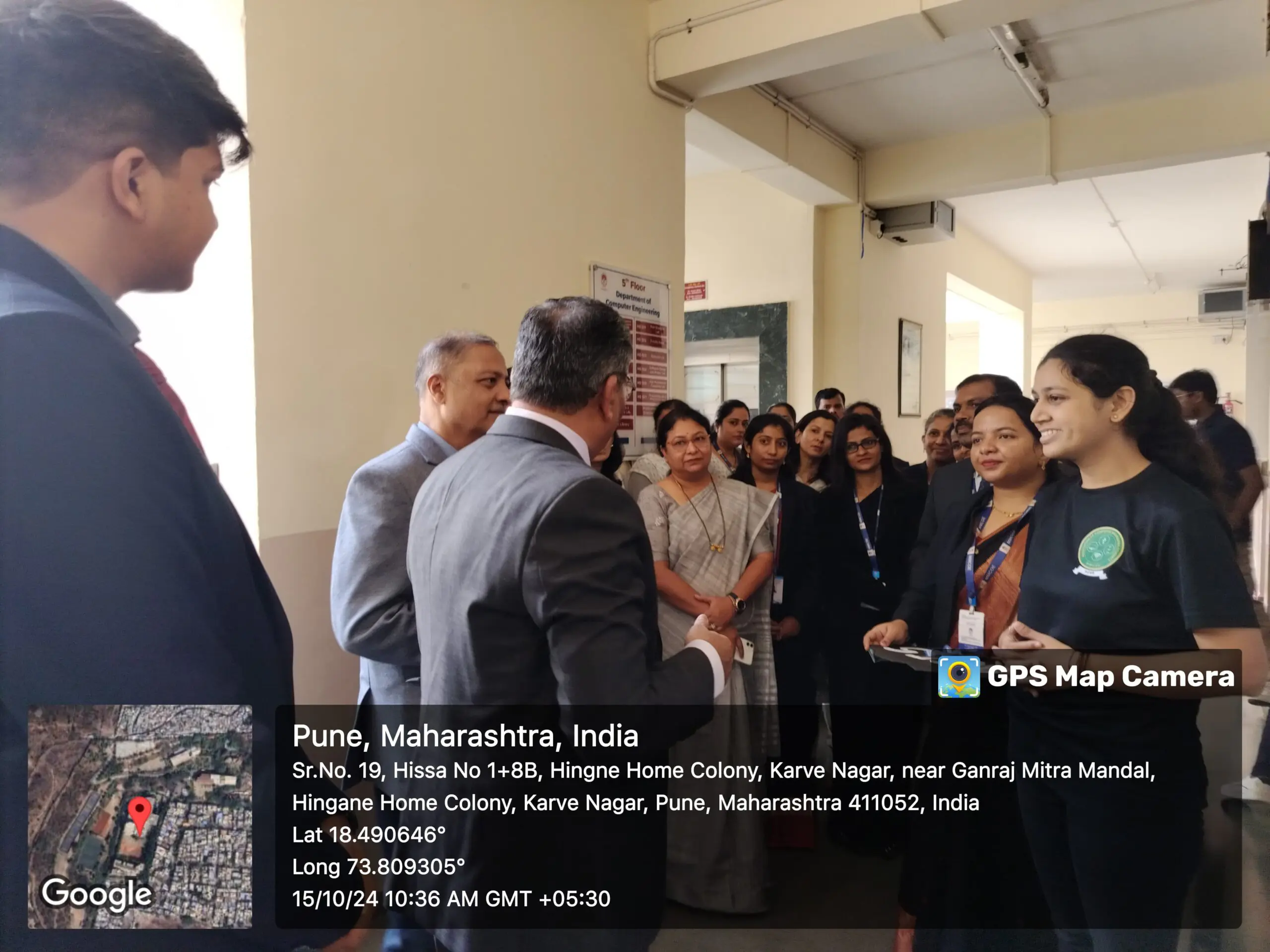 Visit to Comp department