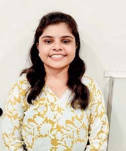 MANE VAISHNAVI ANIL Rank 1 SGPA