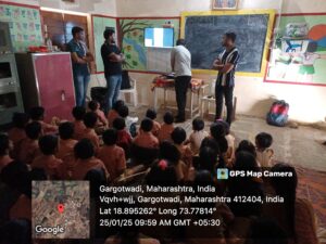 Community Development Activity at Z.P. Primary School Gargotwadi, Tal_ Khed, Dist_ Pune