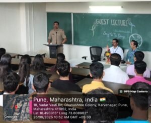 Expert Session on Anti-Drug Awareness by Mr. Shankar Suresh Patil, Police Sub Inspector, Waraje Malvadi Police Station, Pune (2)