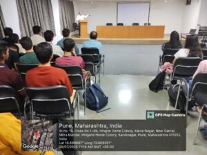 Expert Session on “Industry Expectations from Undergraduate Students”, by Mr. Vikas Dangat, Group Director, SV Group of Companies, Pune