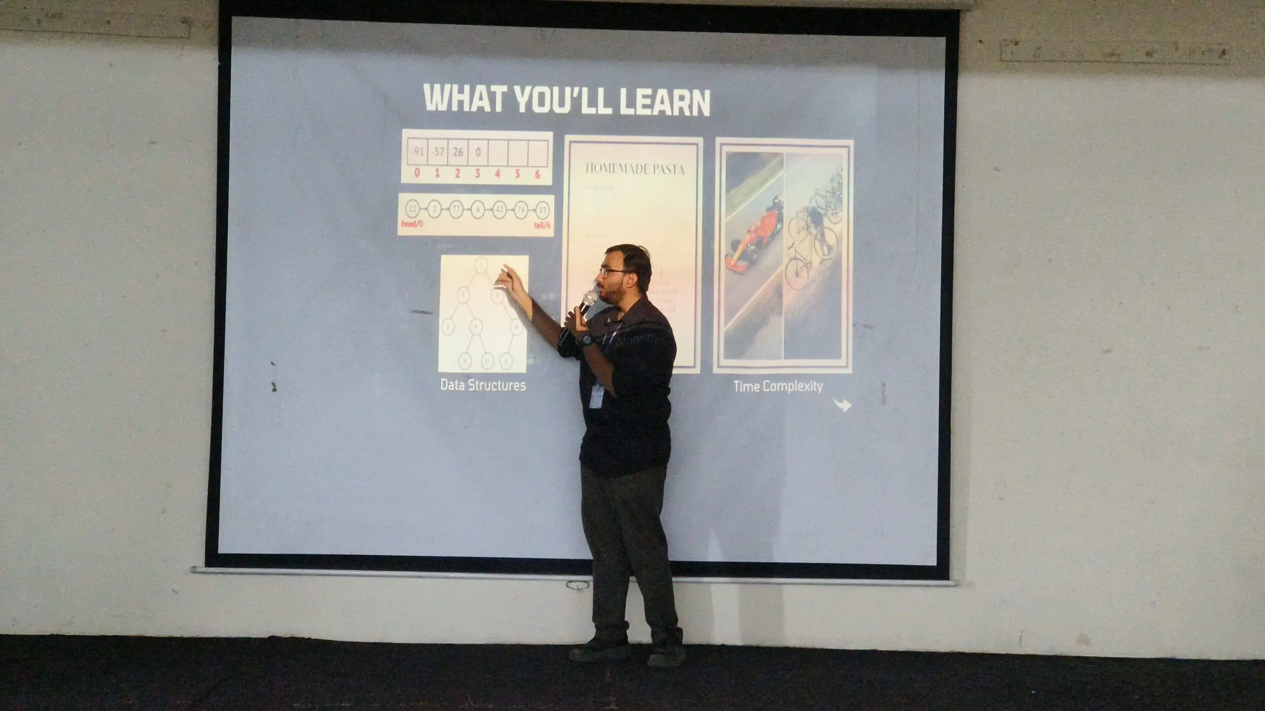 Lead Giving Talk on Domain