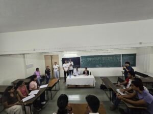 MESA & BETA successfully organized the “Quantum Quibble” Debate Competition for S.Y.B.Tech, T.E. and B.E. students. (1)