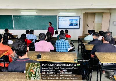 Expert Session by Mr. Rohan Prabhu- Knorr Bremse Pune