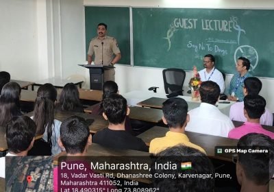Expert Session on Anti-Drug Awareness by Mr. Shankar Suresh Patil, Police Sub Inspector, Waraje Malvadi Police Station, Pune (2)