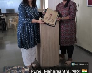 Honoring the Capgemini Guest at the Placement Drive
