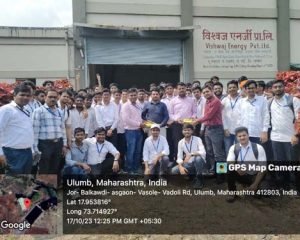 Industrial Visit to Vishwaj Energy Pvt. Ltd