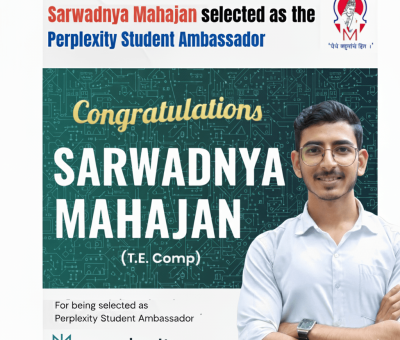 Sarwadnya Mahajan-mmcoe achievement