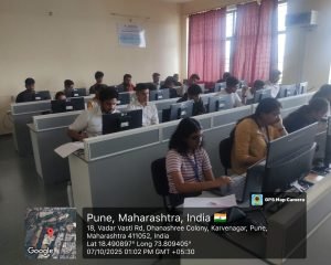 Students Appearing for the CoCubes Assessment Test