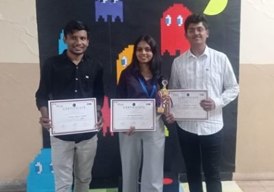 Team Aniruddha-3rd Winner at Hackhathon at IITM Gwalior