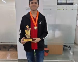 Third Place in Pune City Zone Intercollegiate Table Tennis Men competition held at Savitribai Phule Pune University