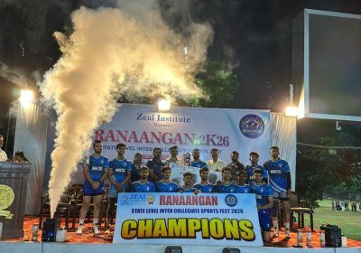 Winning Team. “Player of the Match ”